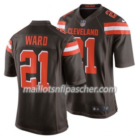 Maillot Cleveland Browns Denzel Ward 21 Nike Brun - Homme